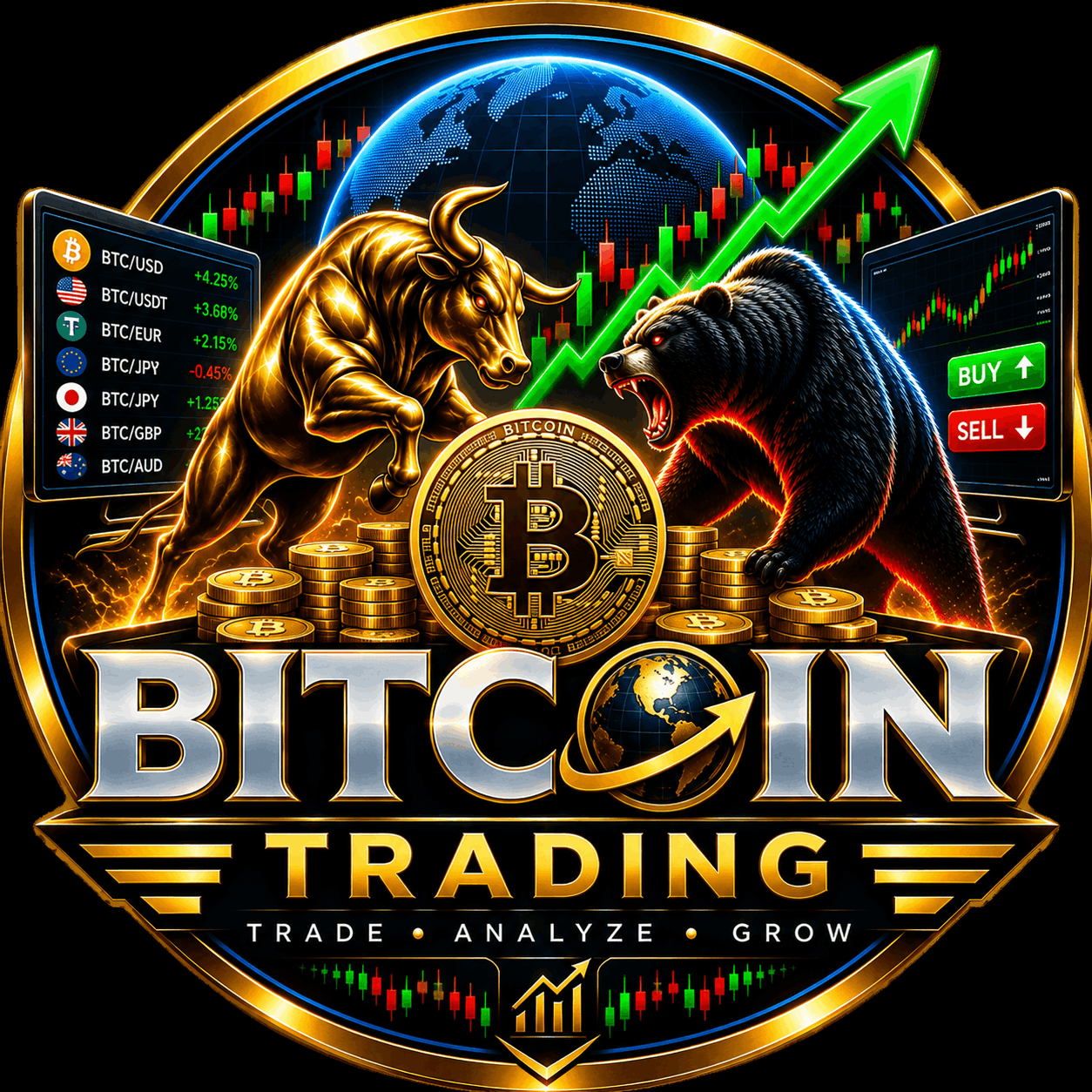 Bitcoin Trading 2 Daily 0.6%